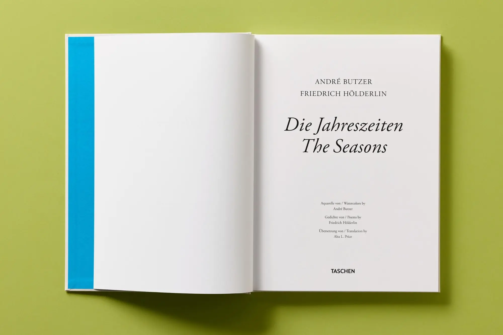 Bild: 9783754400159 | André Butzer. Friedrich Hölderlin. Die Jahreszeiten / The Seasons