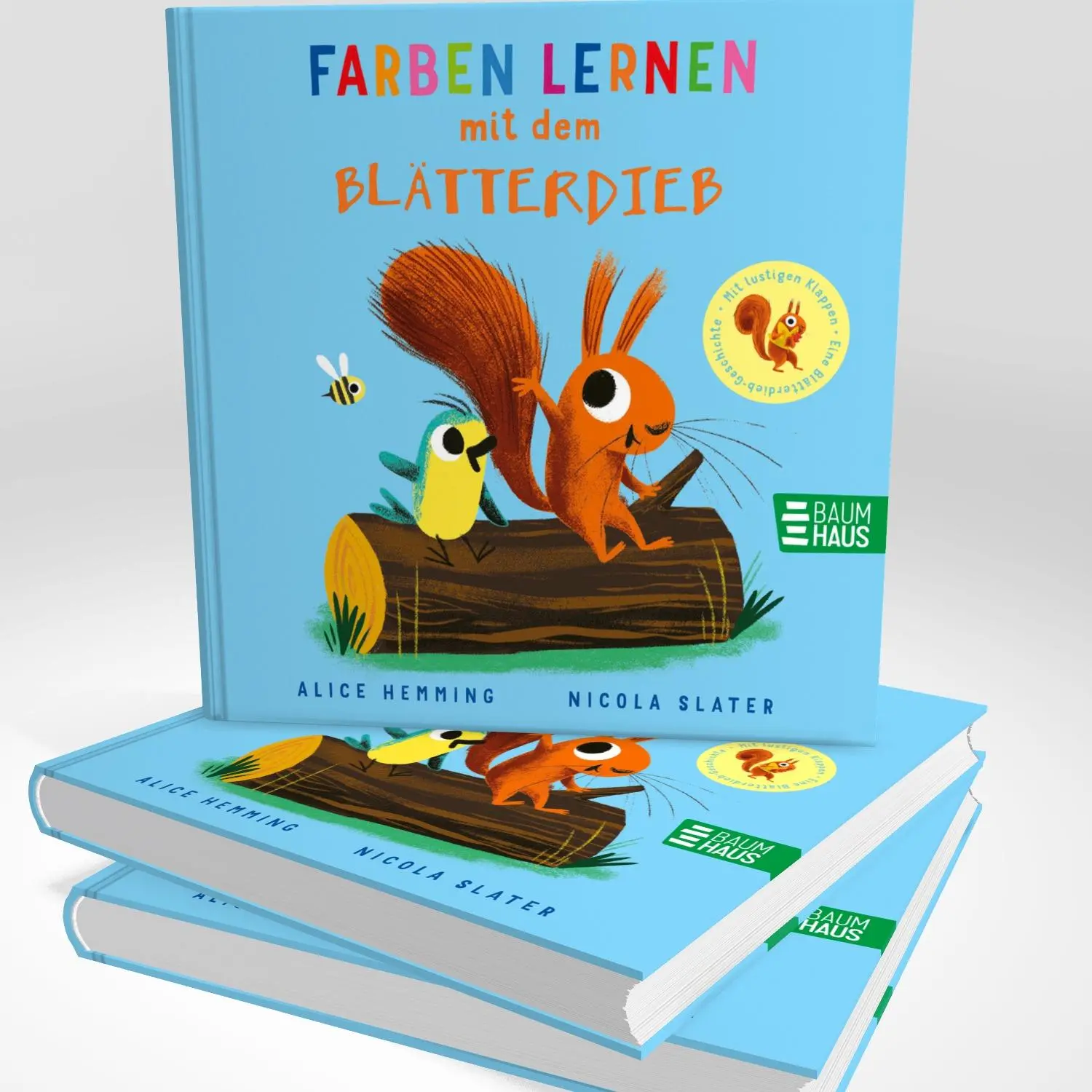 Bild: 9783833910159 | Farben lernen mit dem Blätterdieb | Alice Hemming | Buch | 12 S.