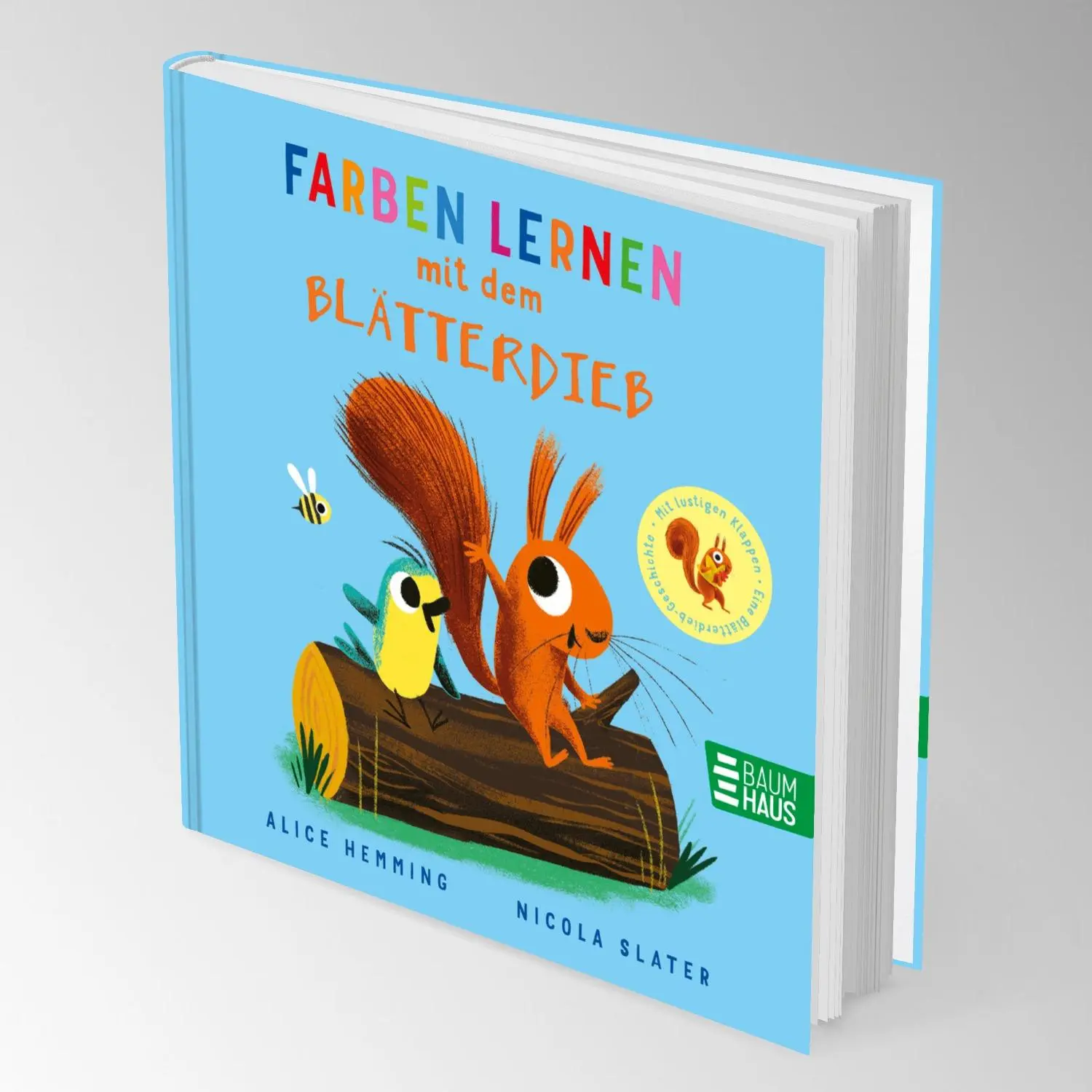Bild: 9783833910159 | Farben lernen mit dem Blätterdieb | Alice Hemming | Buch | 12 S.