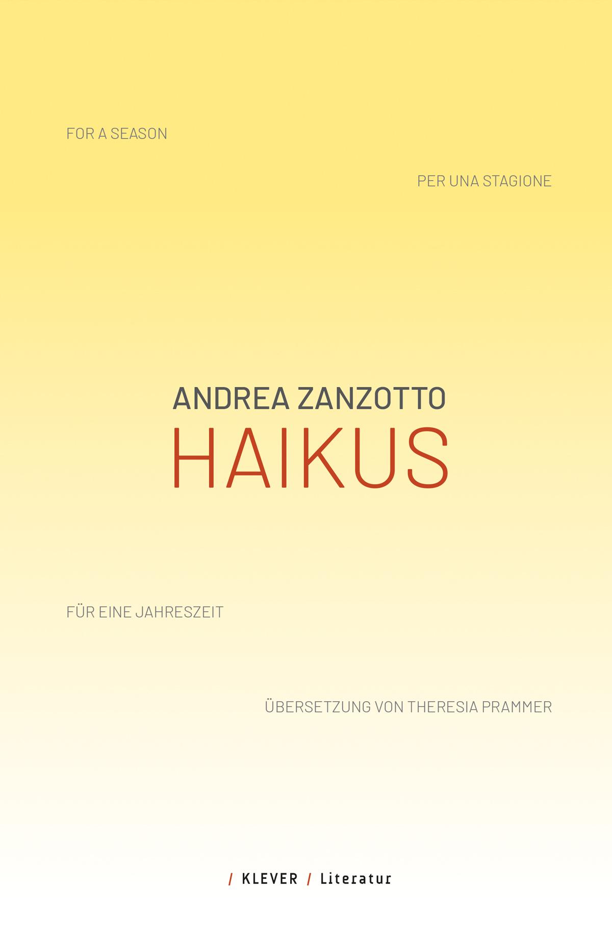 Cover: 9783991560159 | Haikus | (for a season) (per una stagione) (für eine Jahreszeit)