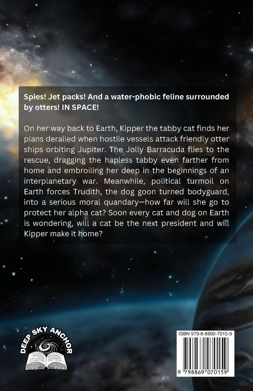 Rückseite: 9798869070159 | Otters In Space 2 | Jupiter, Deadly | Mary E. Lowd | Taschenbuch