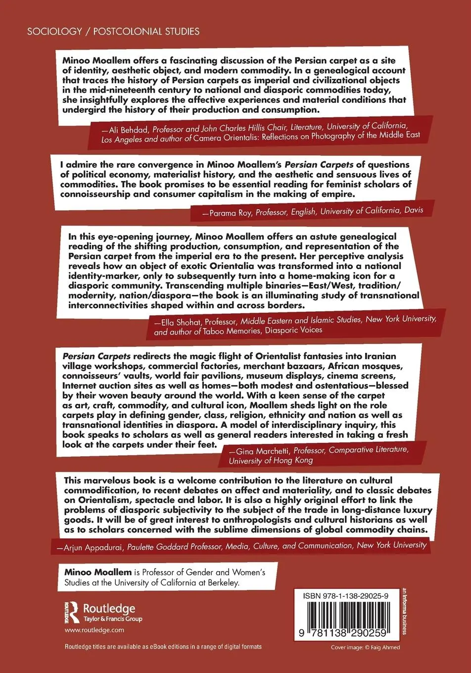 Rückseite: 9781138290259 | Persian Carpets | The Nation as a Transnational Commodity | Moallem