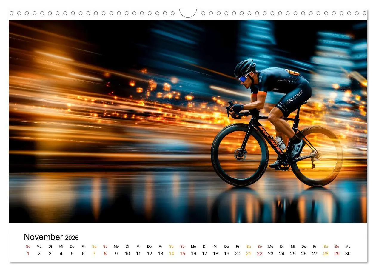 Bild: 9783457320259 | Triathlon Power (Wandkalender 2026 DIN A3 quer), CALVENDO...