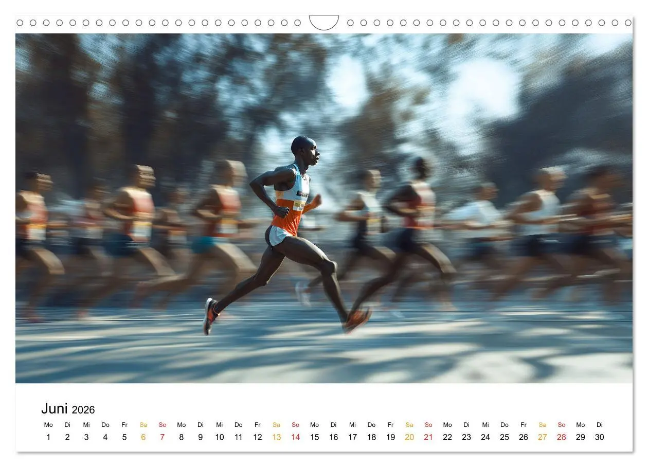 Bild: 9783457320259 | Triathlon Power (Wandkalender 2026 DIN A3 quer), CALVENDO...