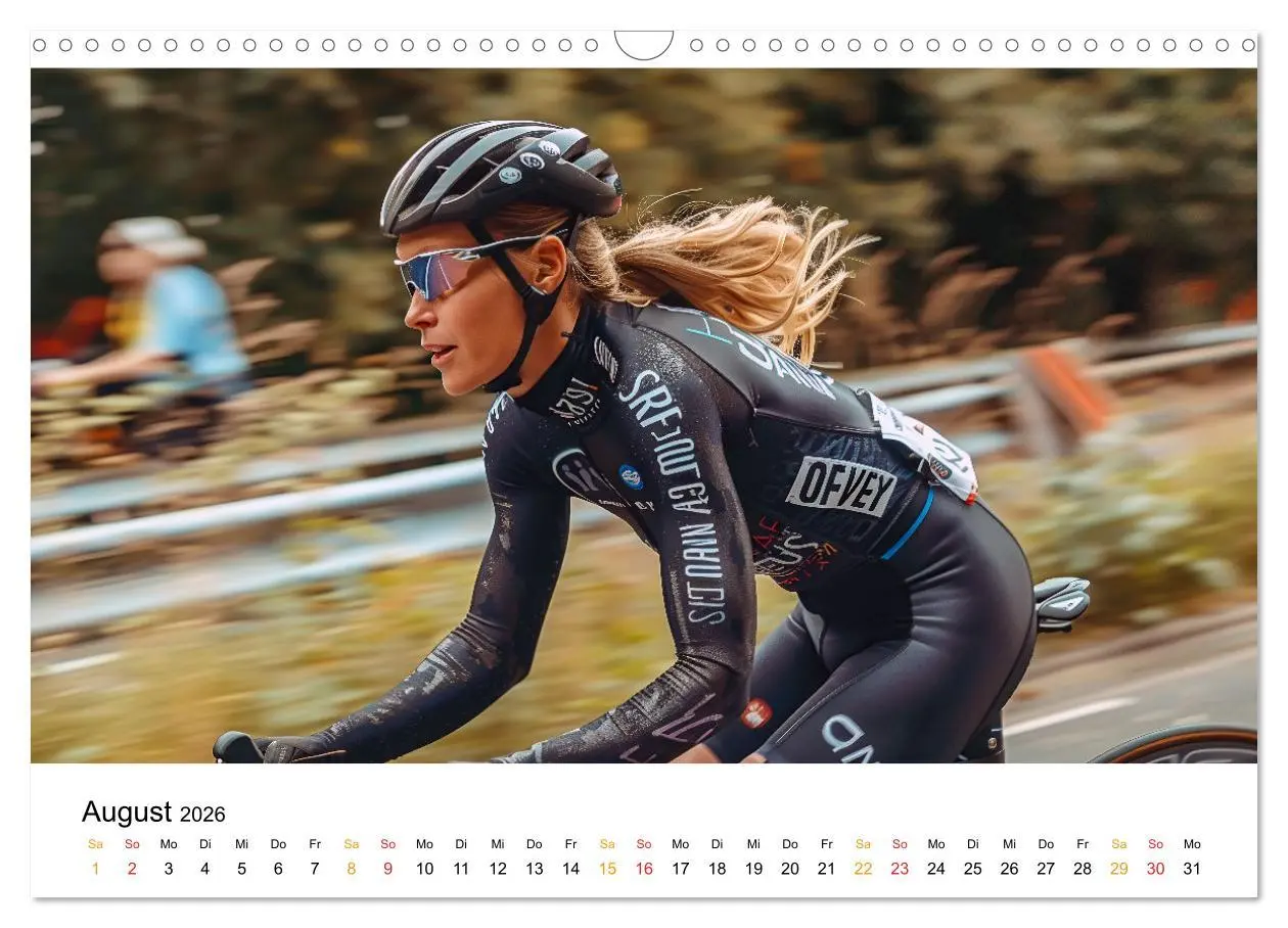 Bild: 9783457320259 | Triathlon Power (Wandkalender 2026 DIN A3 quer), CALVENDO...