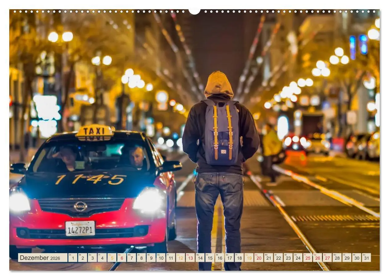 Bild: 9783516030259 | Hallo Taxi - einmal um die Welt (hochwertiger Premium Wandkalender...