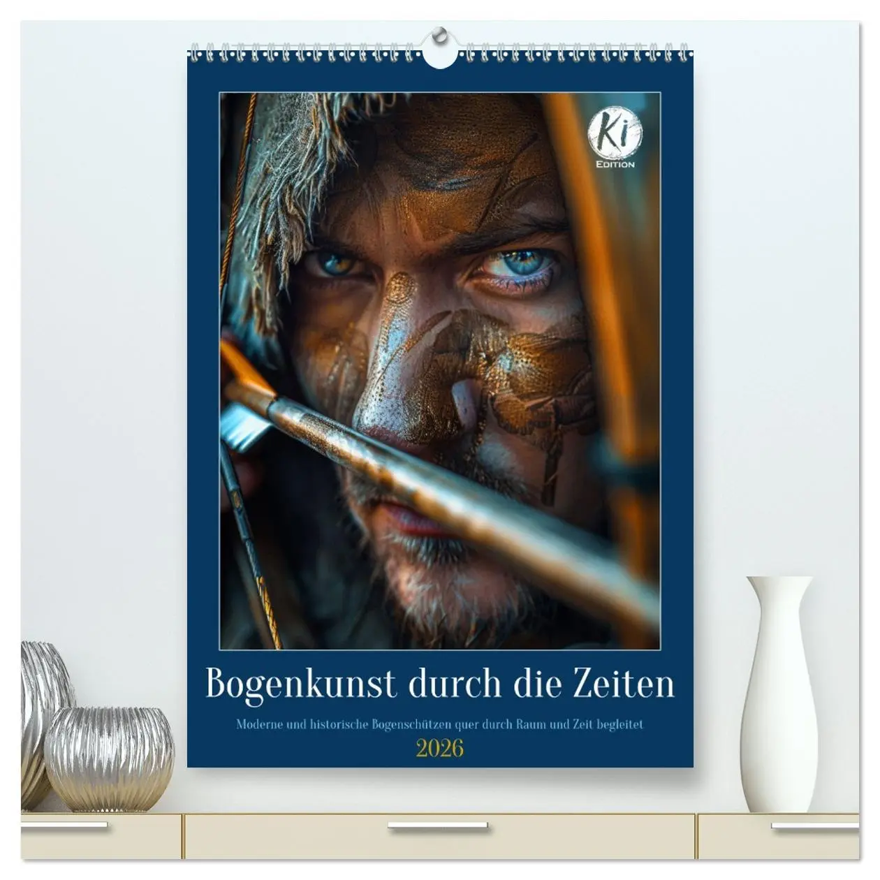 Cover: 9783516270259 | Bogenkunst durch die Zeiten (hochwertiger Premium Wandkalender 2026...
