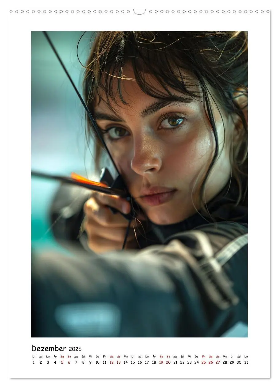 Bild: 9783516270259 | Bogenkunst durch die Zeiten (hochwertiger Premium Wandkalender 2026...