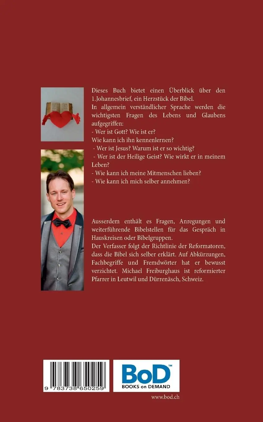 Rückseite: 9783738650259 | Gott liebt dich! | 10 Predigten zum 1.Johannesbrief | Freiburghaus