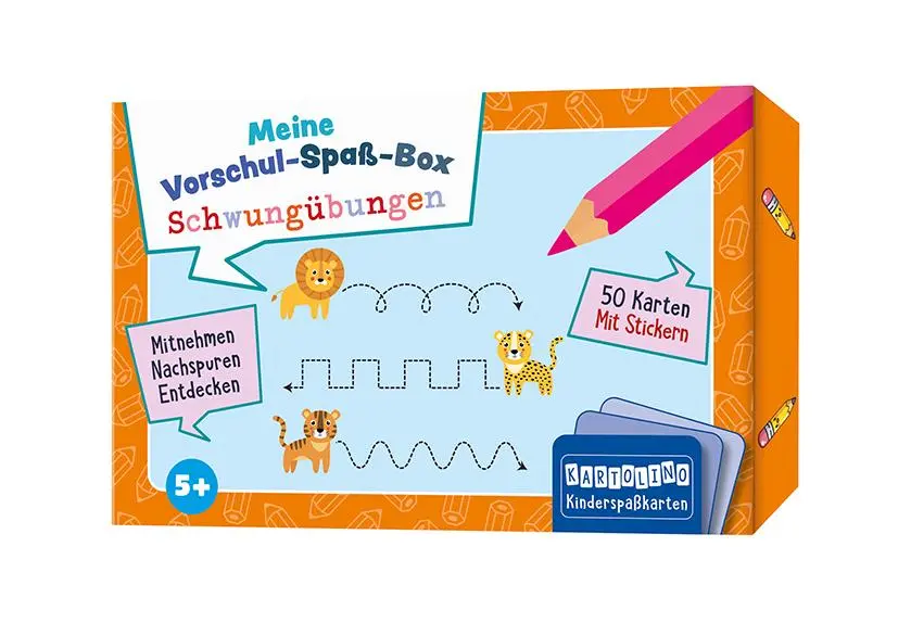 Cover: 9783790100259 | Meine Vorschul-Spaß-Box: Schwungübungen | Box | 50 S. | Deutsch | 2025