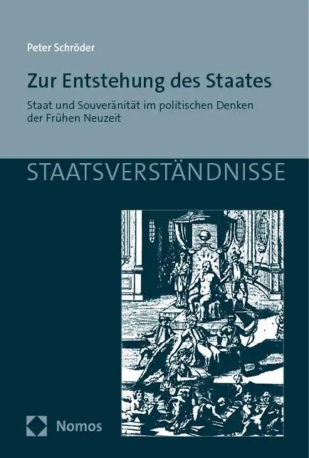 Cover: 9783848780259 | Zur Entstehung des Staates | Peter Schröder | Taschenbuch | 216 S.