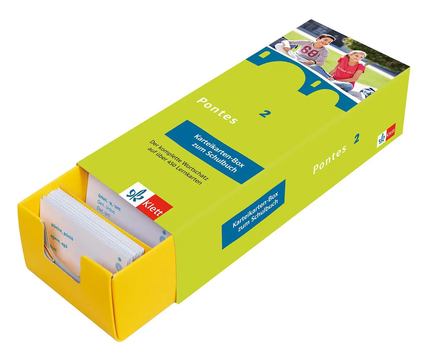 Cover: 9783129240359 | Pontes 2. Vokabel-Lernbox zum Schulbuch | Box | Vokabel-Lernbox | 2017