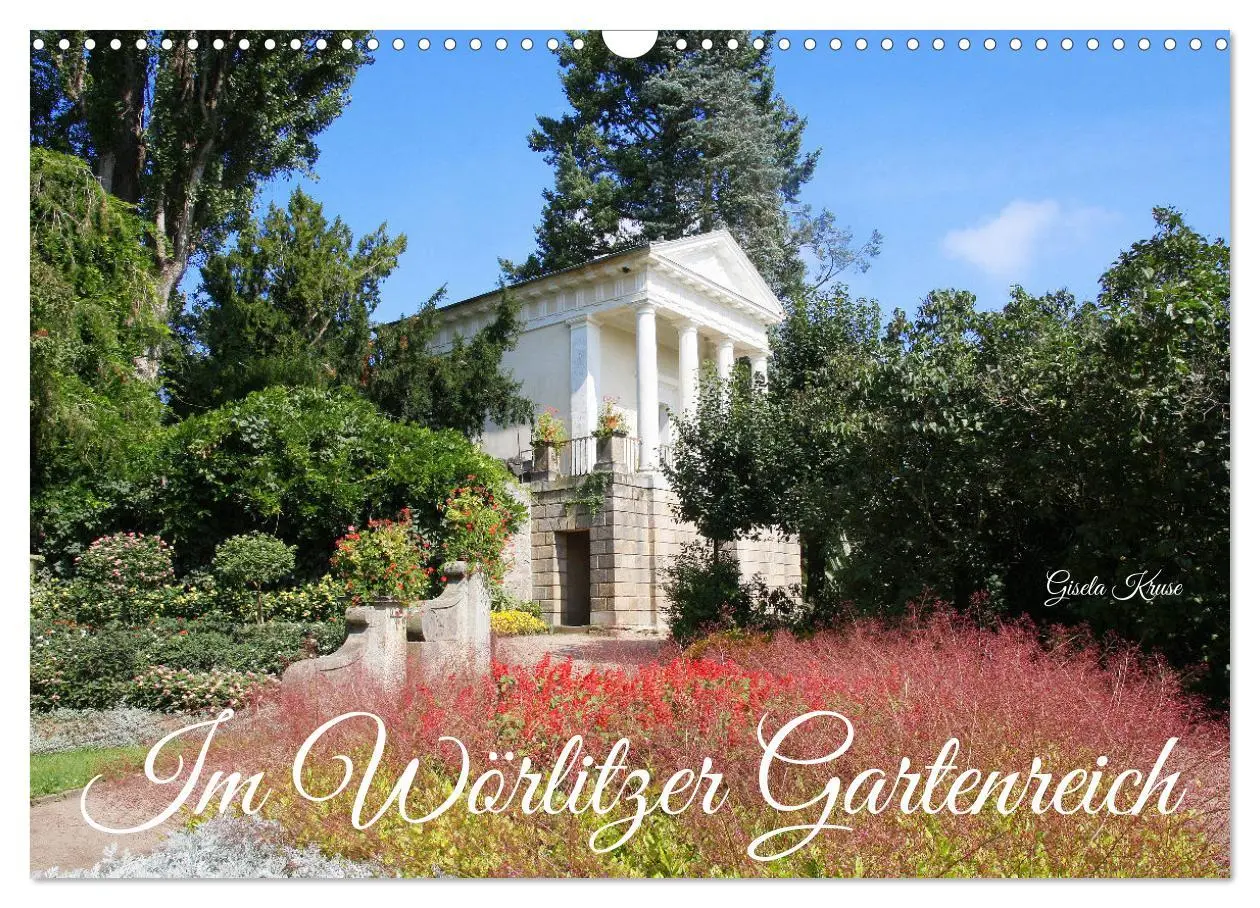 Cover: 9783457620359 | Im Wörlitzer Gartenreich (Wandkalender 2026 DIN A3 quer), CALVENDO...