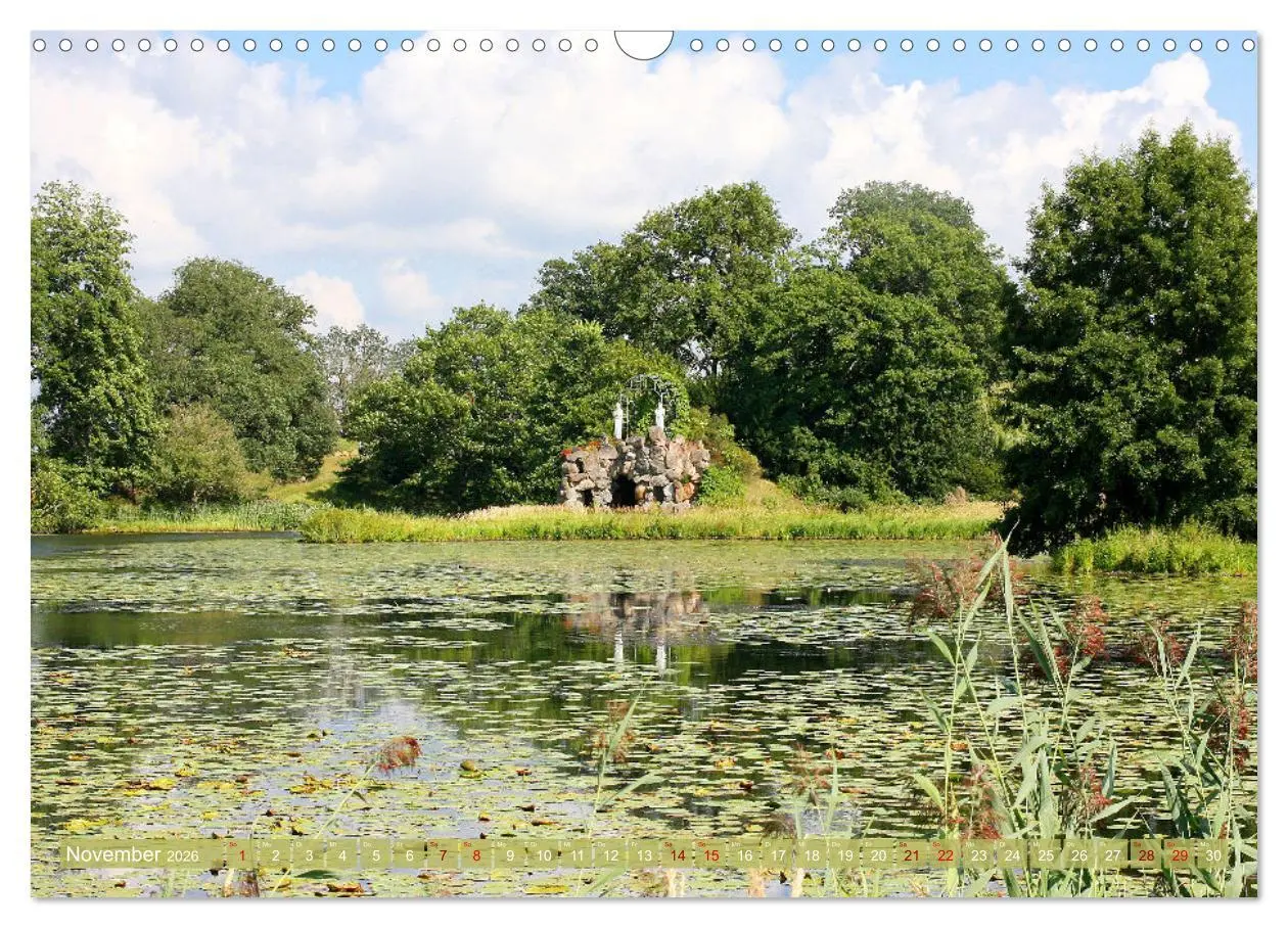 Bild: 9783457620359 | Im Wörlitzer Gartenreich (Wandkalender 2026 DIN A3 quer), CALVENDO...