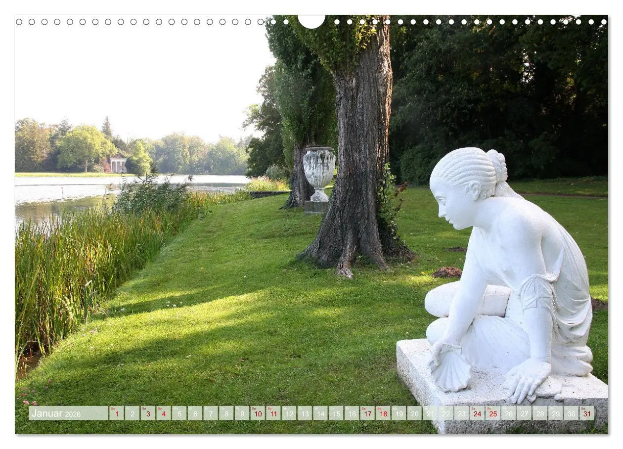 Bild: 9783457620359 | Im Wörlitzer Gartenreich (Wandkalender 2026 DIN A3 quer), CALVENDO...