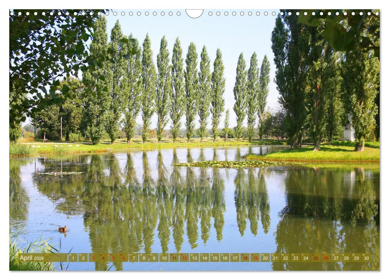 Bild: 9783457620359 | Im Wörlitzer Gartenreich (Wandkalender 2026 DIN A3 quer), CALVENDO...