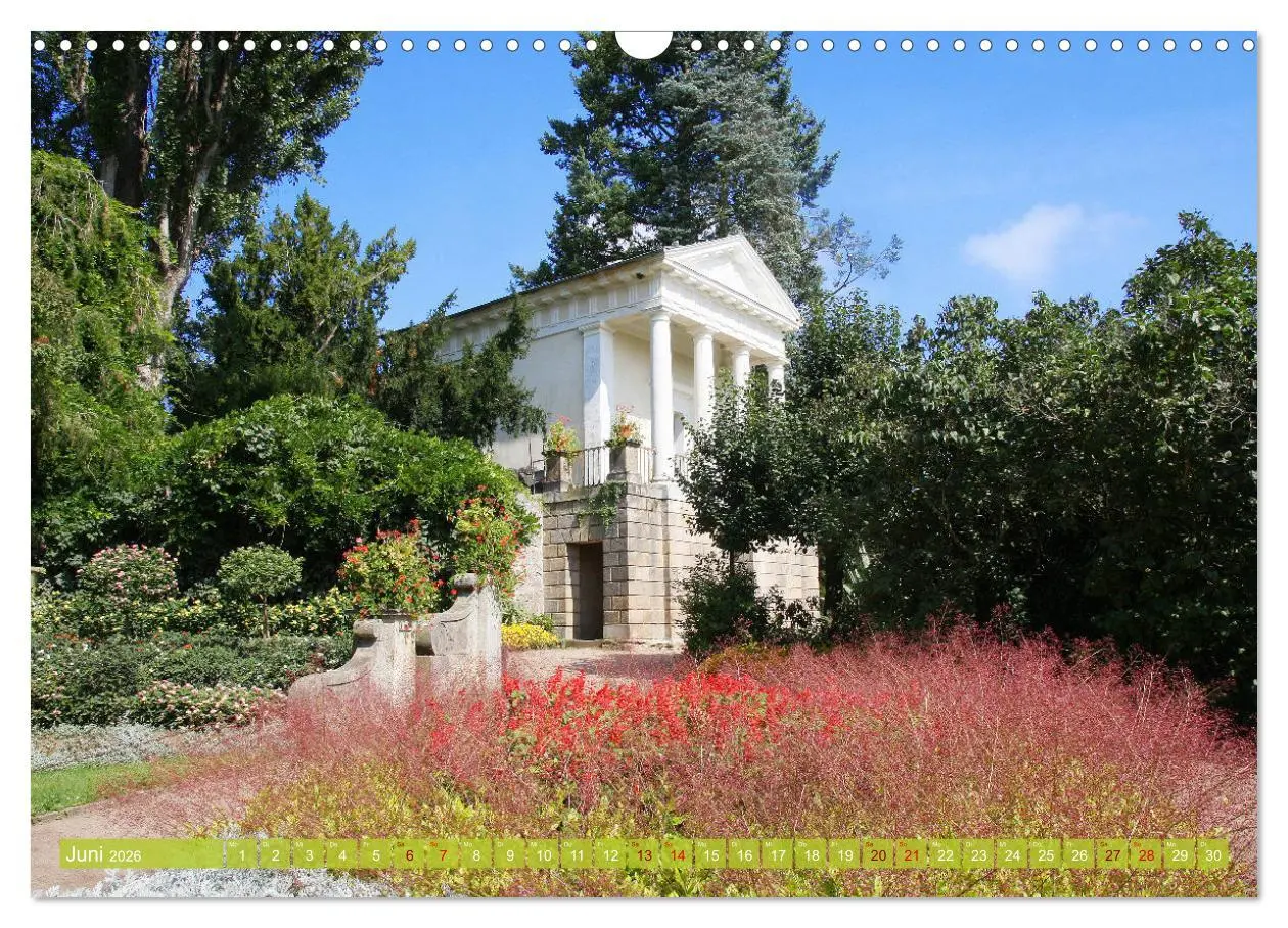 Bild: 9783457620359 | Im Wörlitzer Gartenreich (Wandkalender 2026 DIN A3 quer), CALVENDO...