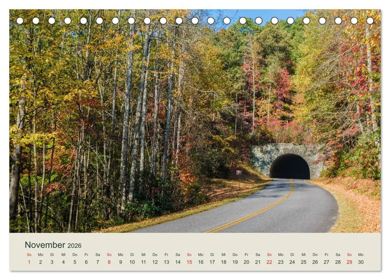 Bild: 9783457860359 | Appalachen - Süd (Tischkalender 2026 DIN A5 quer), CALVENDO...
