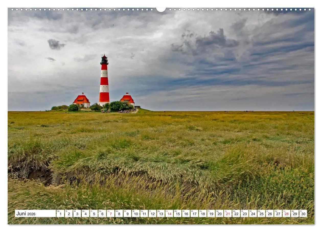 Bild: 9783457930359 | Die Nordsee zwischen Stade und Pellworm (Wandkalender 2026 DIN A2...