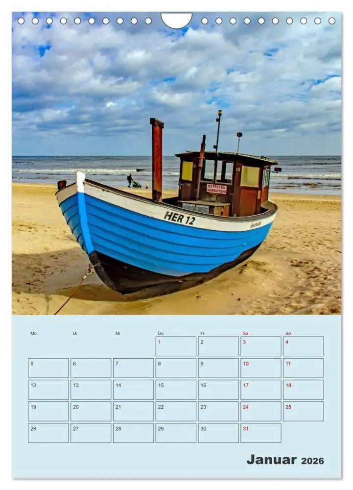 Bild: 9783516330359 | Kaiserbäder auf Usedom (Wandkalender 2026 DIN A4 hoch), CALVENDO...