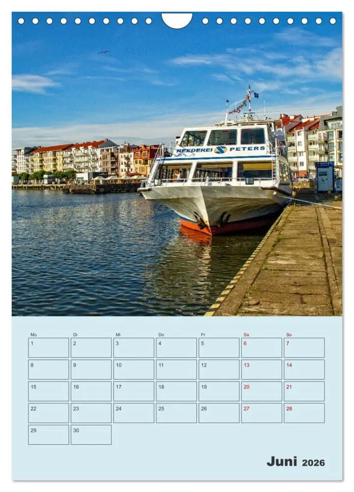 Bild: 9783516330359 | Kaiserbäder auf Usedom (Wandkalender 2026 DIN A4 hoch), CALVENDO...
