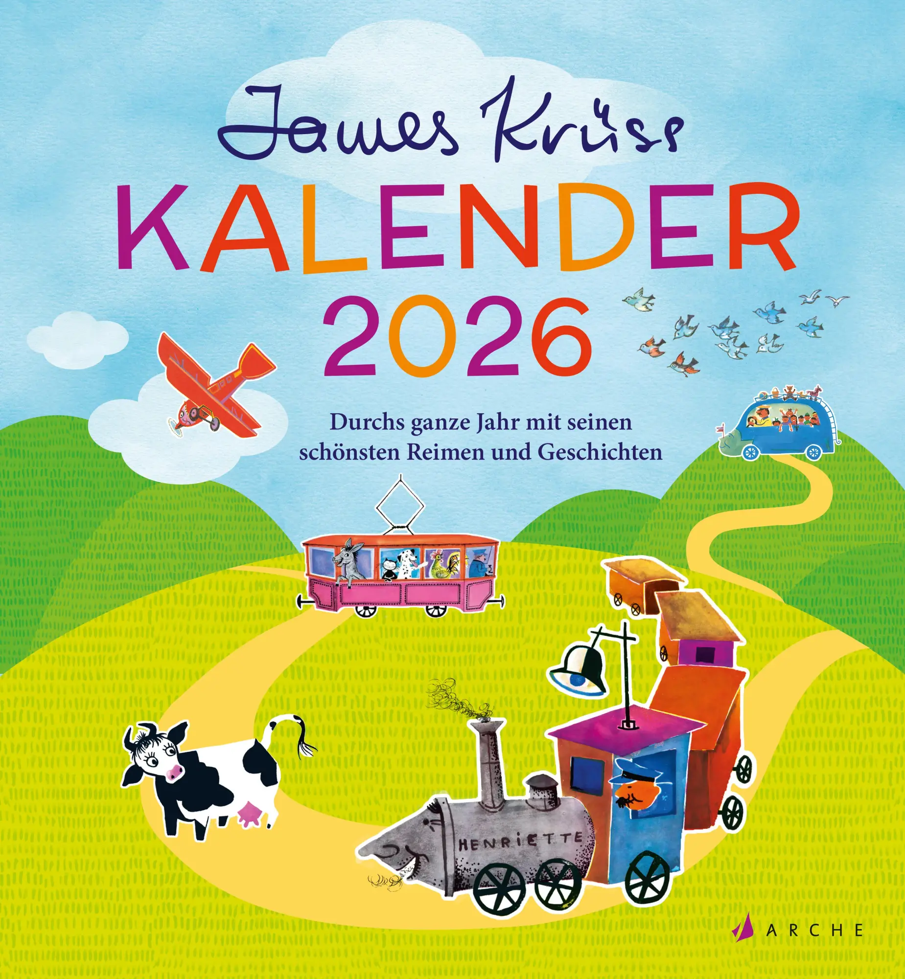 Cover: 9783716000359 | James Krüss Kalender 2026 | James Krüss | Kalender | 33 S. | Deutsch