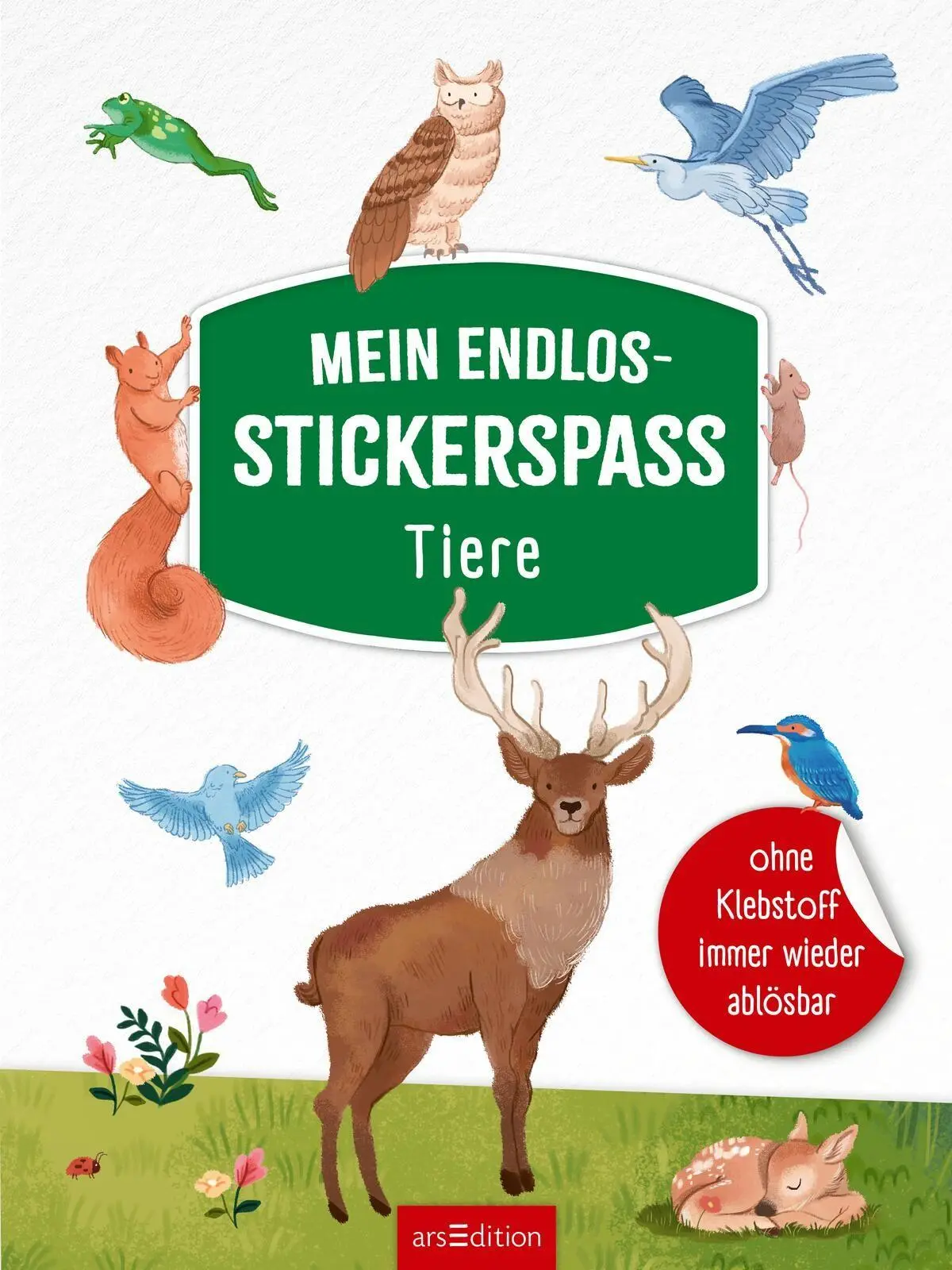 Bild: 9783845870359 | Mein Endlos-Stickerspaß - Tiere | Ohne Klebstoff immer wieder ablösbar