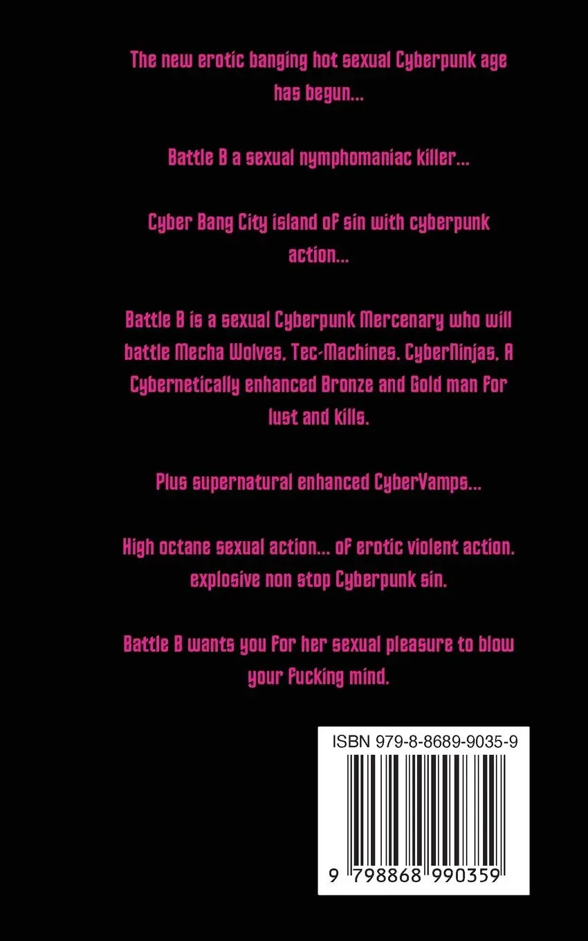 Rückseite: 9798868990359 | Cyberpunk X E.V.A. Collective | Cyber Bang City | Carter Holland