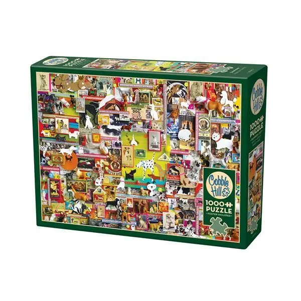 Cover: 625012400459 | Cobble Hill Hunde Collage 1000 Teile | Spiel | In Spielebox | 3840045