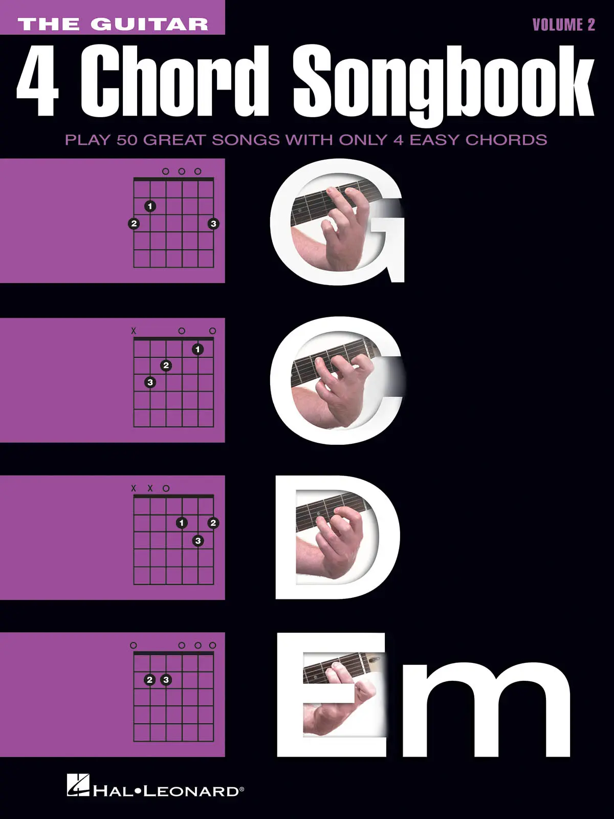 Cover: 888680750459 | The Guitar 4-Chord Songbook - Volume 2 | (G-C-D-Em) | Taschenbuch