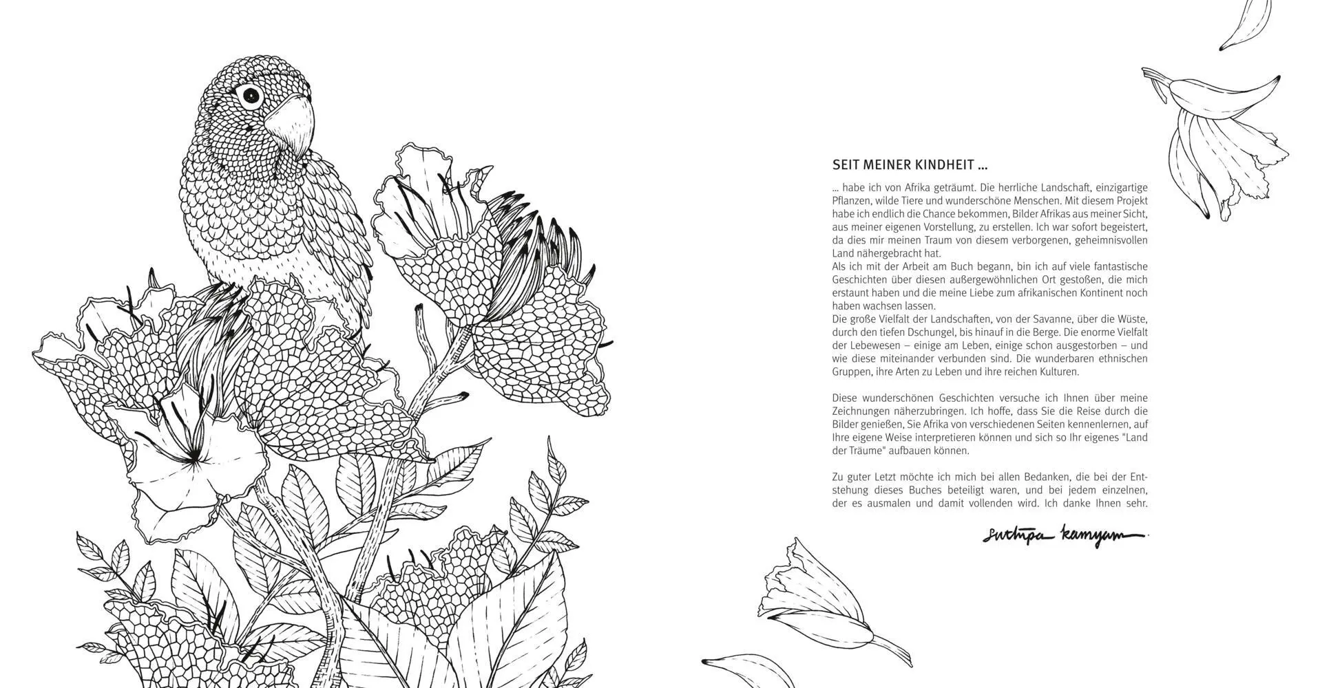 Bild: 4026633000459 | Wildes Afrika | Ausmalen und entspannen | Suthipa Kamyam | Taschenbuch