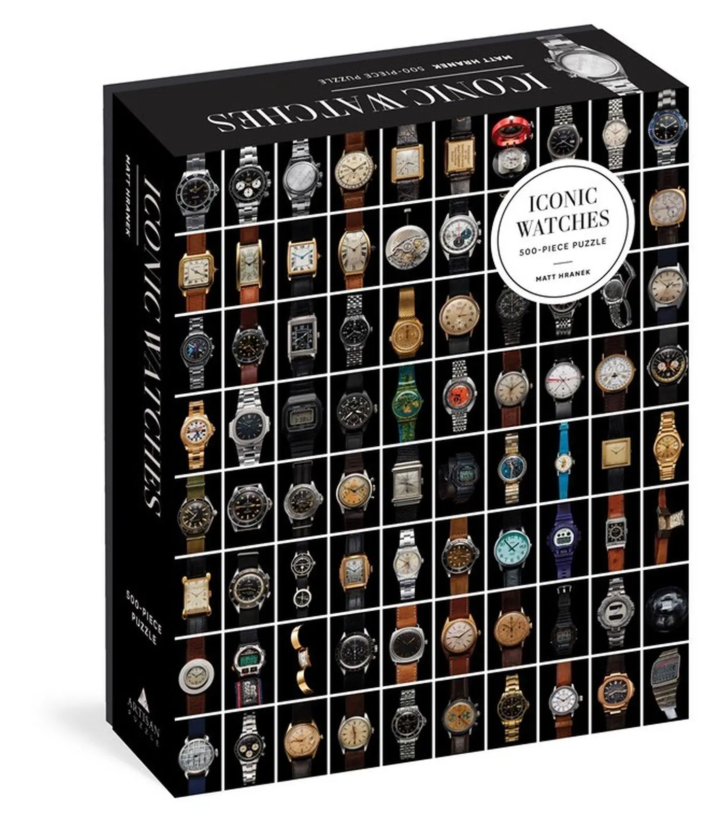 Cover: 9781648290459 | Iconic Watches 500-Piece Puzzle | Matt Hranek (u. a.) | Spiel | 2020