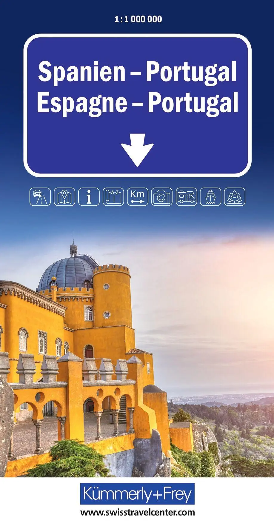 Cover: 9783259300459 | Spanien, Portugal | (Land-)Karte | Kümmerly und Frey Karten | Deutsch
