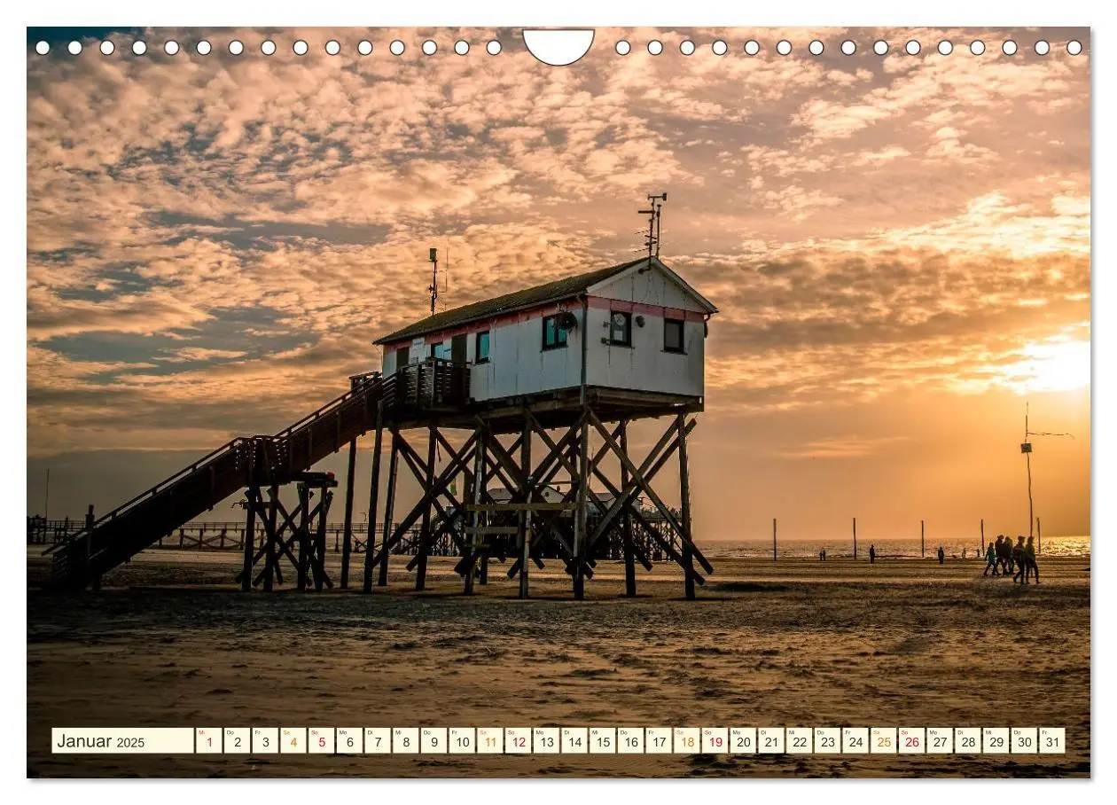 Bild: 9783435070459 | Geliebte Nordsee (Wandkalender 2025 DIN A4 quer), CALVENDO...