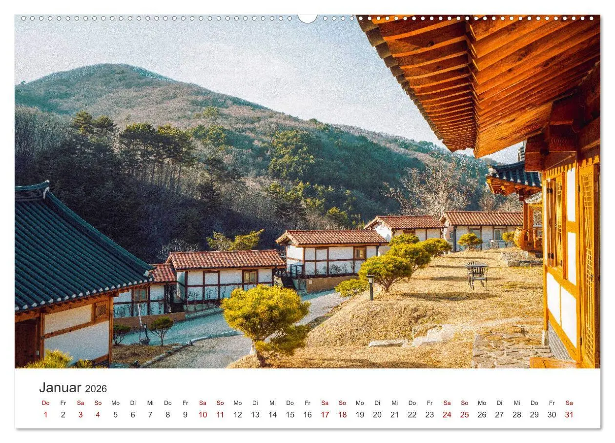 Bild: 9783457540459 | Südkorea - Eine Reise in ein unbekanntes Land. (Wandkalender 2026...
