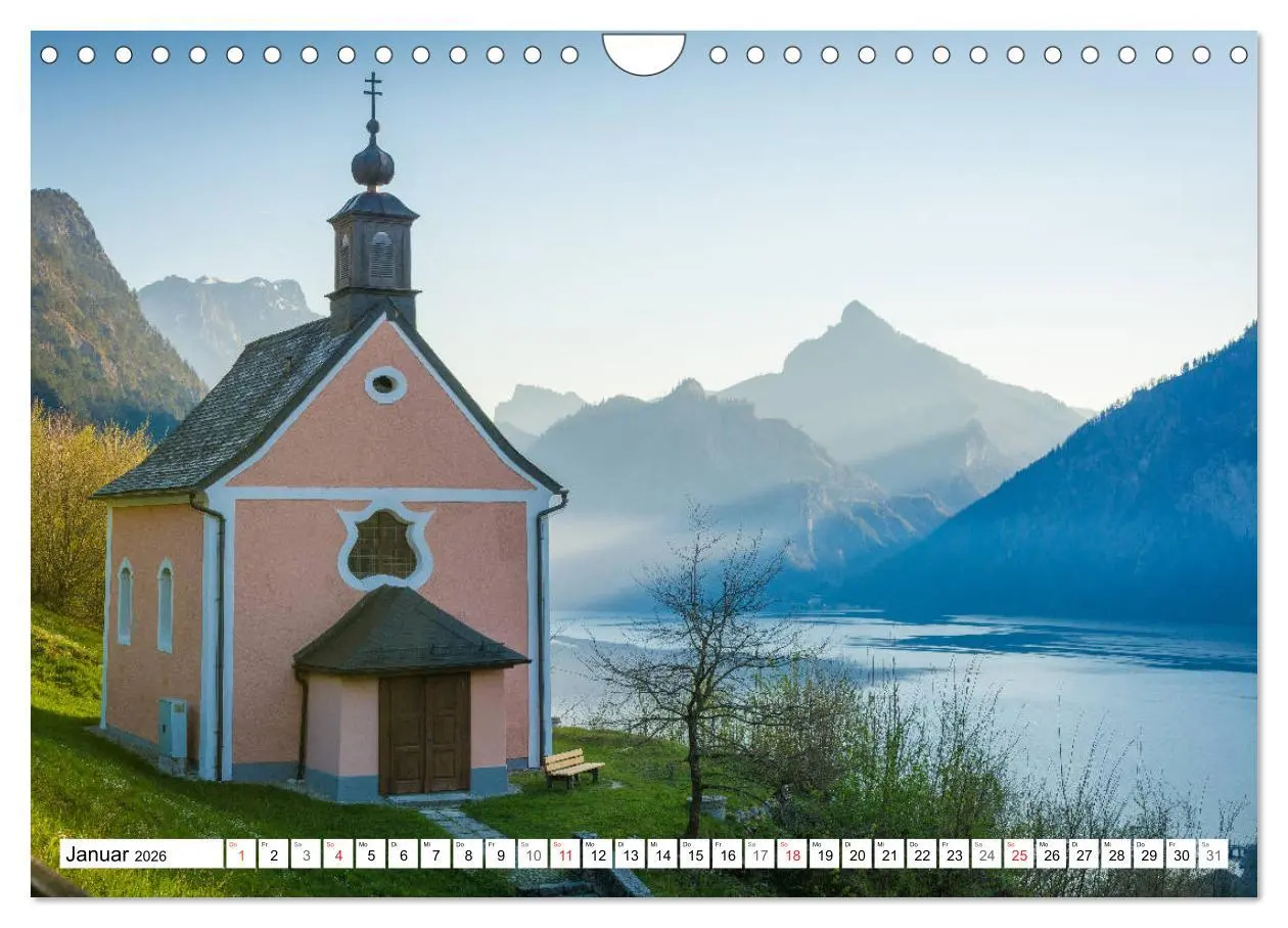 Bild: 9783457780459 | Ein Frühling am Traunsee - Verträumte Ansichten (Wandkalender 2026...