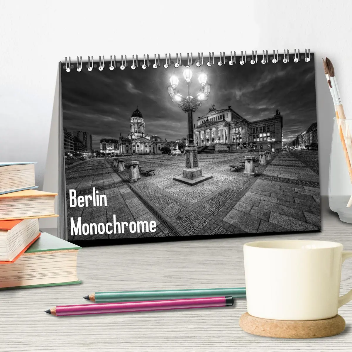 Bild: 9783516180459 | Berlin Monochrome (Tischkalender 2026 DIN A5 quer), CALVENDO...