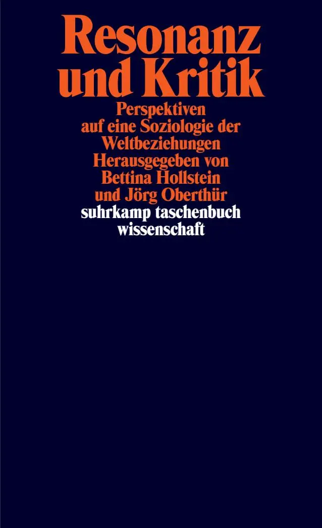 Cover: 9783518300459 | Resonanz und Kritik | Jörg Oberthür (u. a.) | Taschenbuch | 576 S.