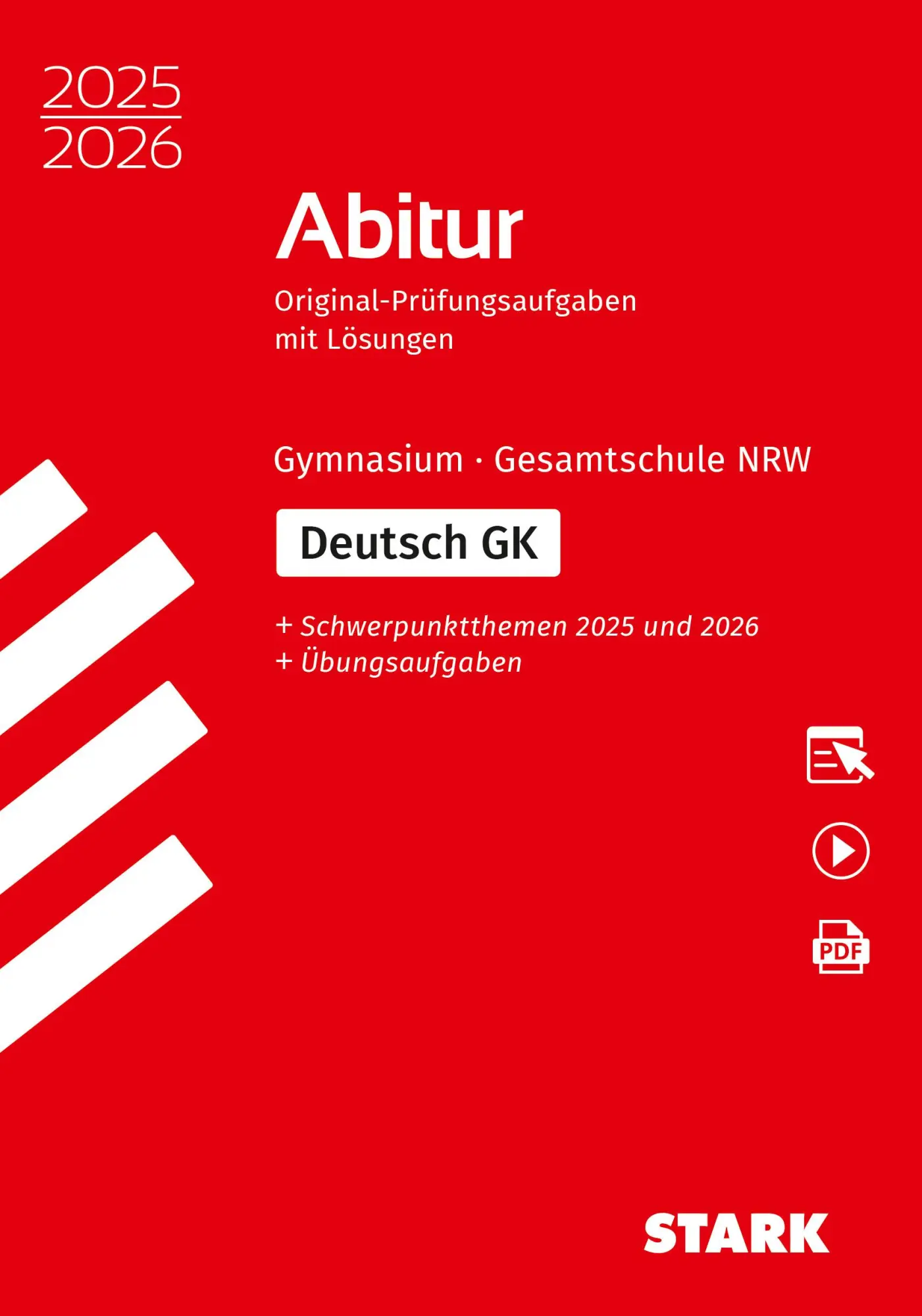 Cover: 9783849060459 | STARK Deutsch GK - Abitur 2025/2026 NRW - Prüfungsvorbereitung | 2024