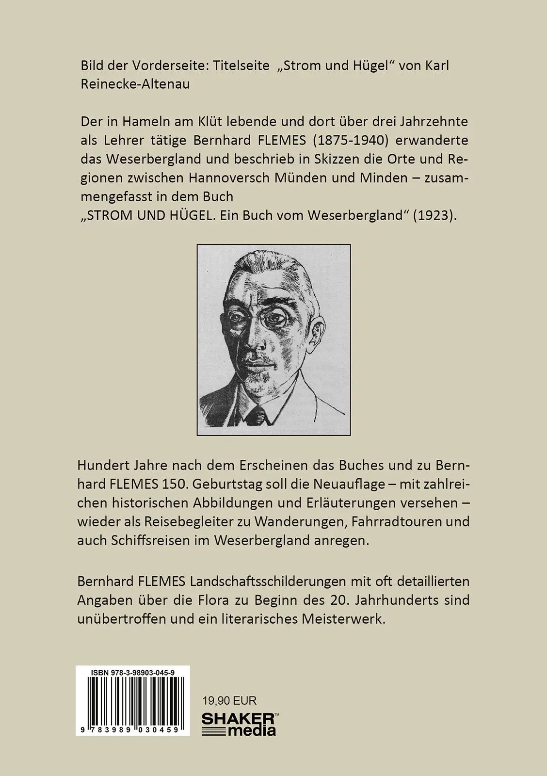 Rückseite: 9783989030459 | Eine Reise durch das Weserbergland | Georg Schwedt | Taschenbuch
