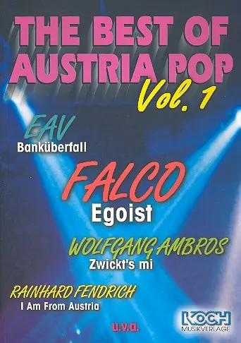 Cover: 9790501140459 | The Best of Austria Pop vol.1 für Klavier (Keyboard, Gitarre) und...