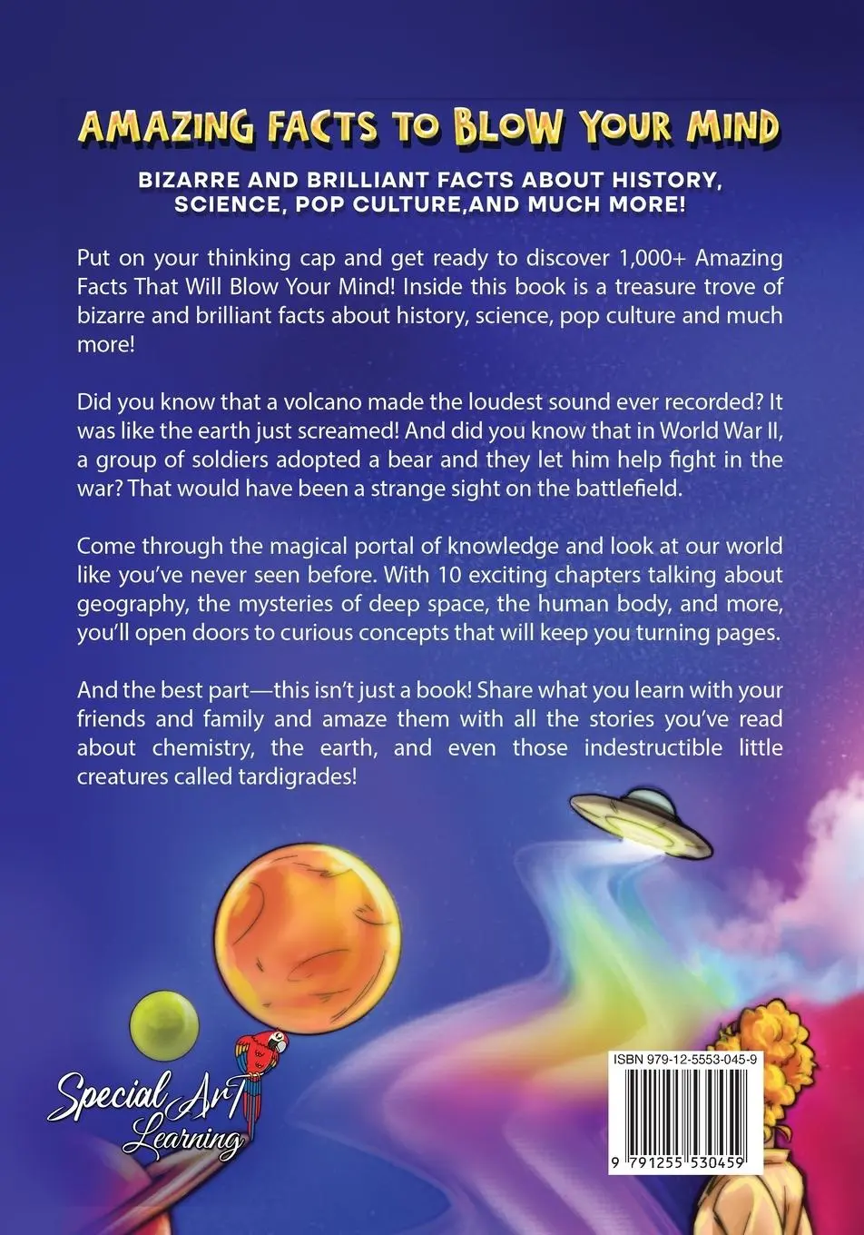 Rückseite: 9791255530459 | Amazing Facts to Blow Your Mind | Brice Brant (u. a.) | Taschenbuch