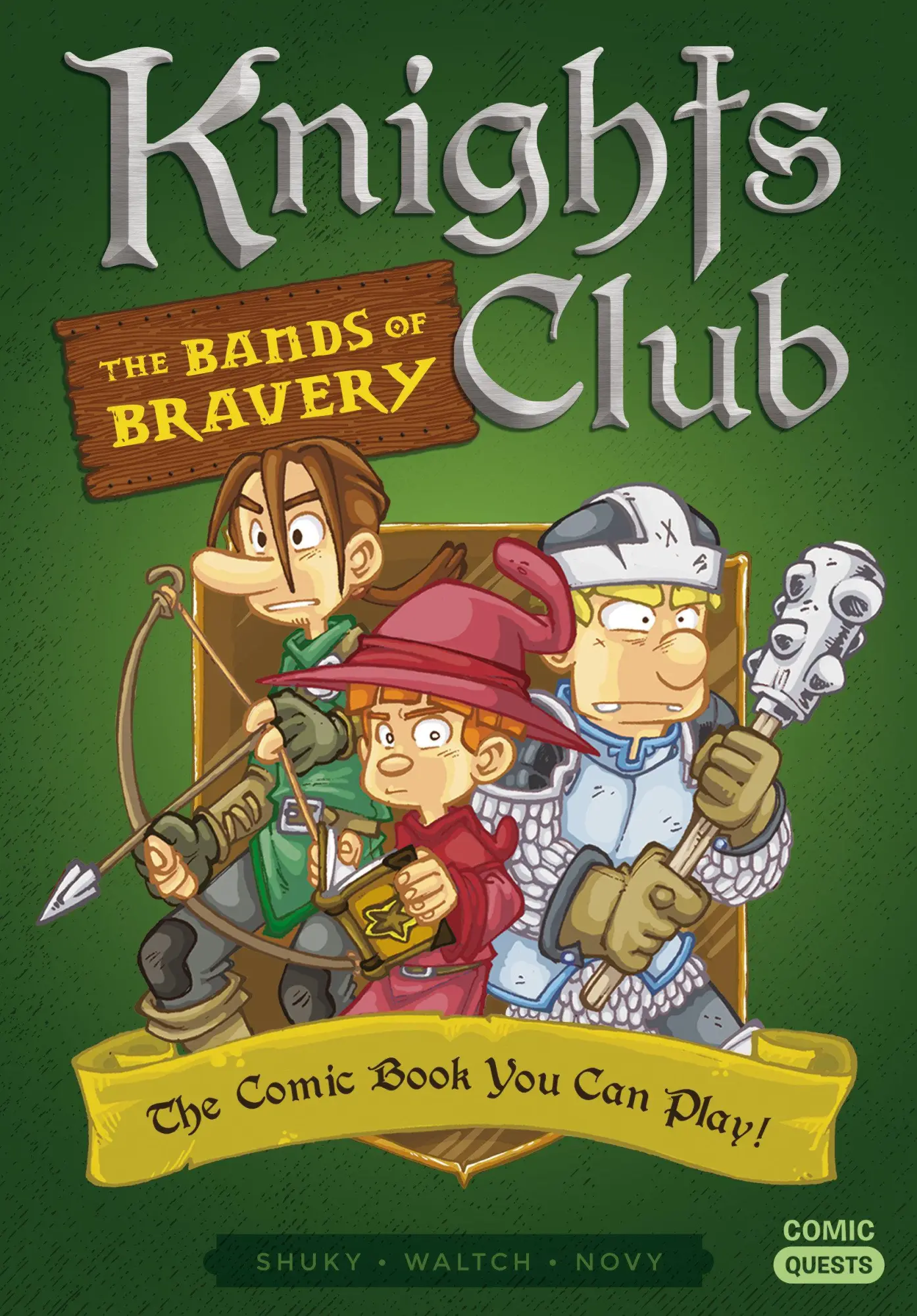 Cover: 9781683690559 | Knights Club: The Bands of Bravery: The Comic Book You Can Play | Buch