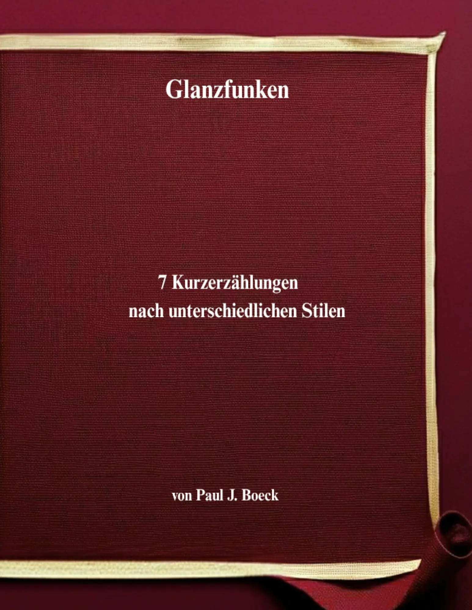 Cover: 9783819280559 | Glanzfunken | 7 Kurzerzählungen nach unterschiedlichen Stilen | Boeck