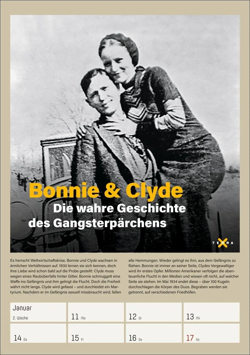 Bild: 9783840040559 | Terra X History Wochenplaner 2027 | Kalender | 54 S. | Deutsch | 2027