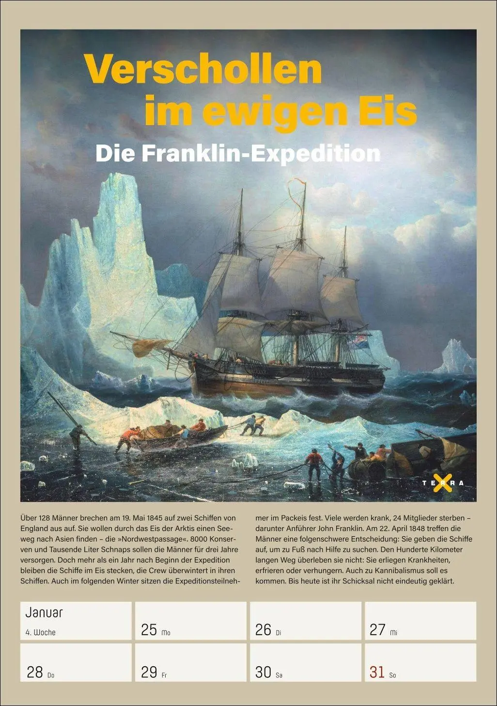 Bild: 9783840040559 | Terra X History Wochenplaner 2027 | Kalender | 54 S. | Deutsch | 2027
