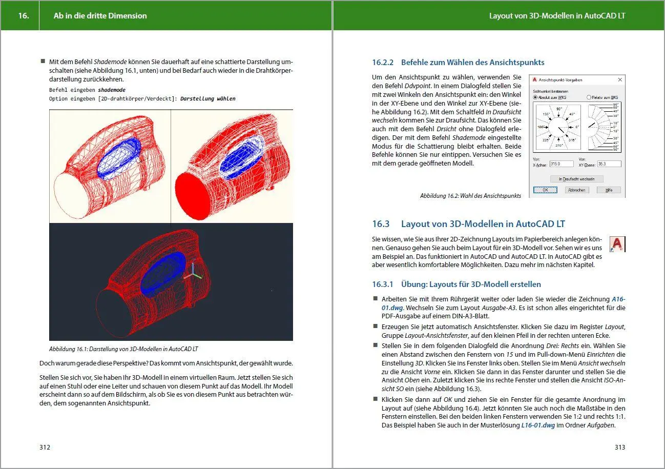 Bild: 9783988100559 | AutoCAD und AutoCAD LT - Einstieg und Praxis in die Welt von CAD