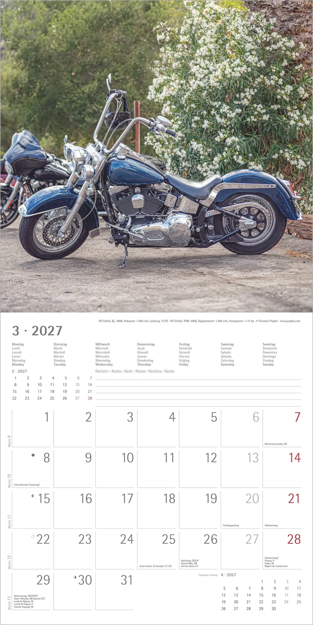 Bild: 4069095010659 | Harleys 2027 | Neumann Verlage GmbH &amp; Co KG | Kalender | 14 S. | 2027