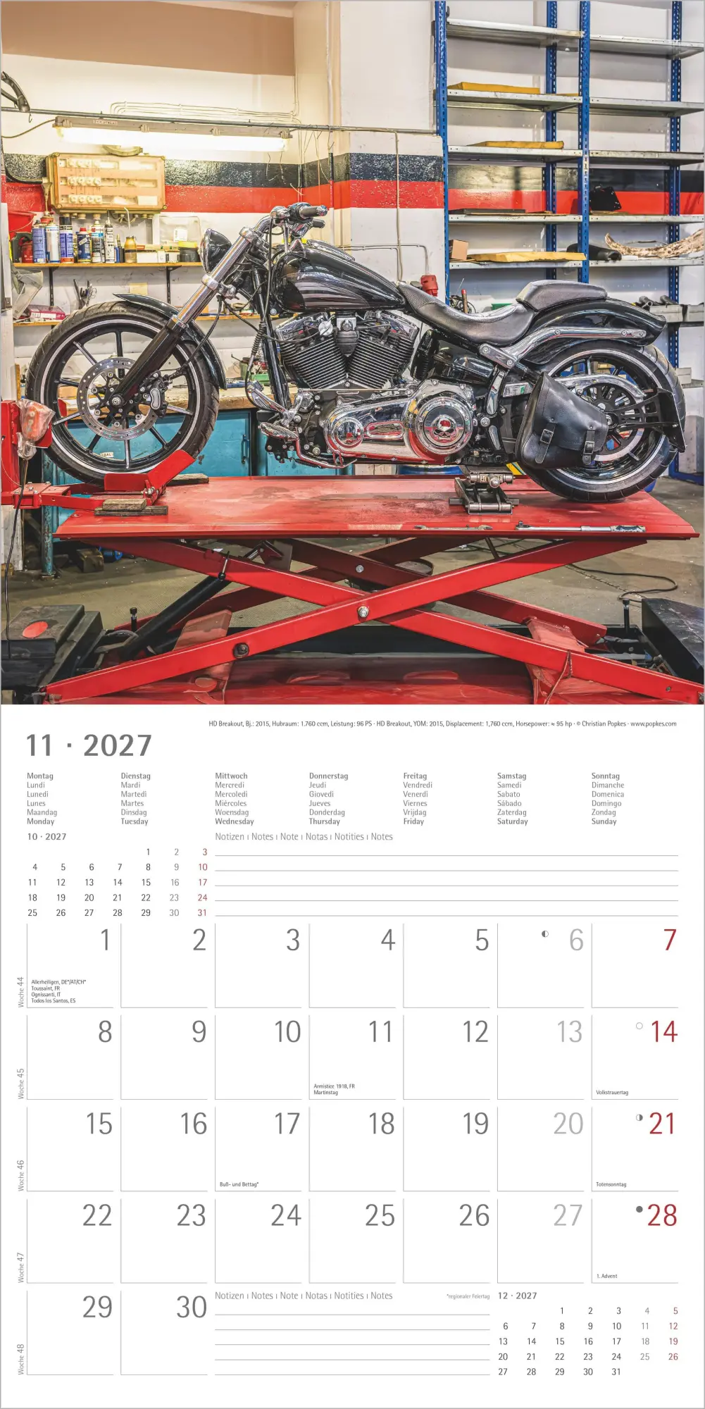 Bild: 4069095010659 | Harleys 2027 | Neumann Verlage GmbH &amp; Co KG | Kalender | 14 S. | 2027