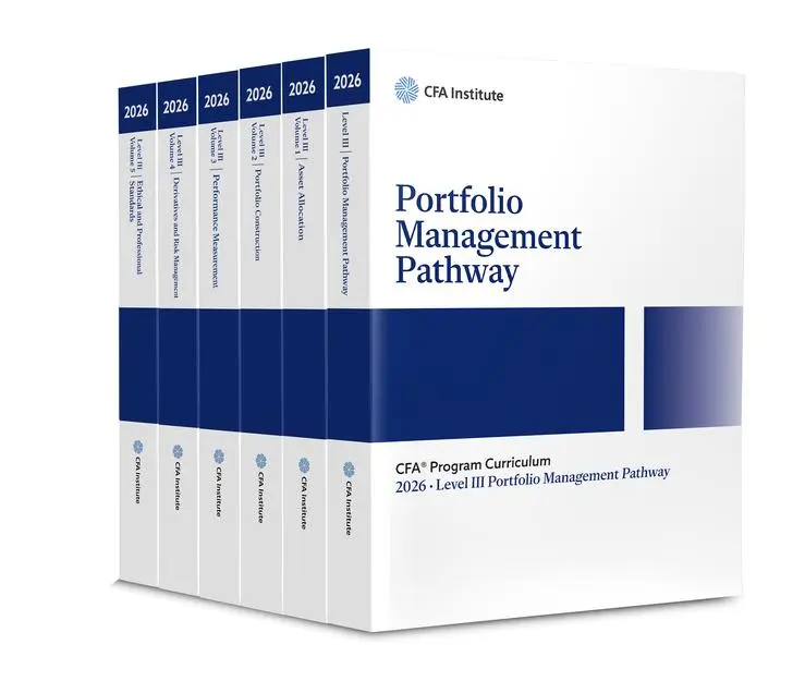 Cover: 9781394360659 | 2026 Cfa Program Curriculum Level III Portfolio Management Pathway...
